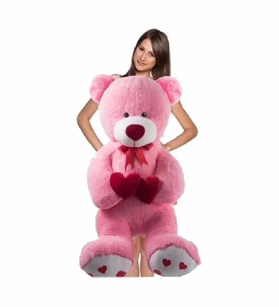 100 Cm Pembe Bobo Peluş Ayıcık
