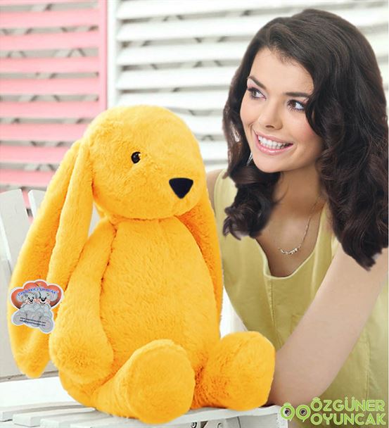 Özgüner Uyku Arkadaşım Tavşan 45 cm Peluş Tavşan
